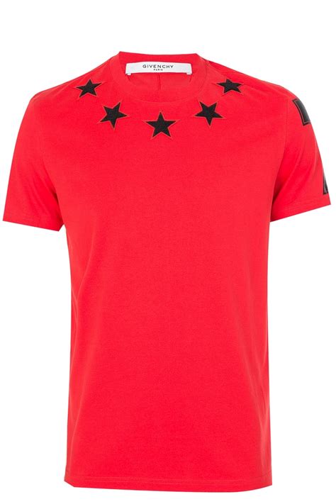 red givenchy shirt womens|Givenchy t-shirts for women.